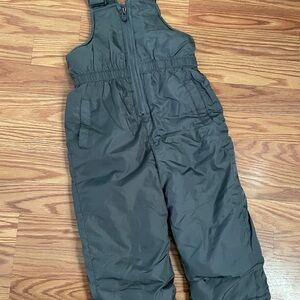 Kids Dark Gray Snow Pants